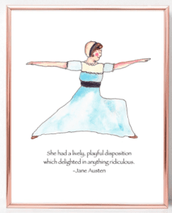 Read more about the article What Would Jane Austen’s Books be Like if her Characters did Yoga?